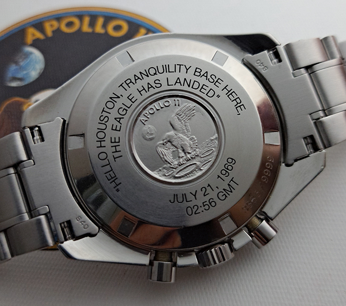 1999 Omega Speedmaster Moonwatch Apollo 11 30th Anniversary Wristwatch Ref. 3560.50